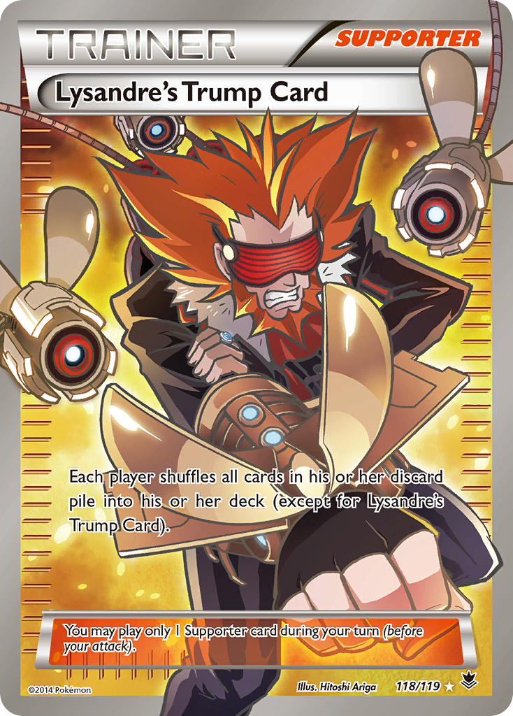 Lysandre's Trump Card (118/119) [XY: Phantom Forces] | Anubis Games and Hobby