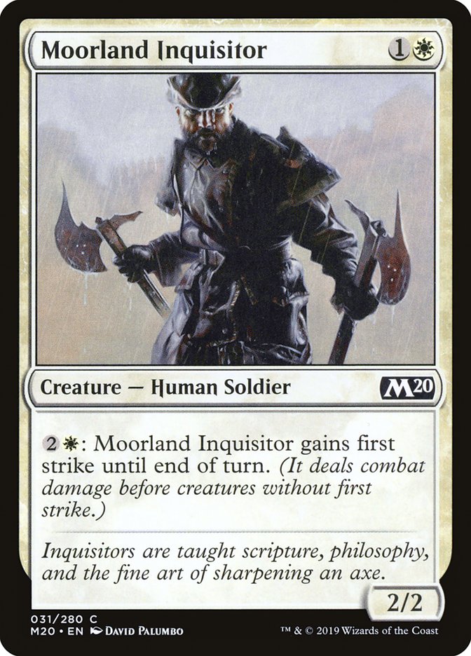 Moorland Inquisitor [Core Set 2020] | Anubis Games and Hobby