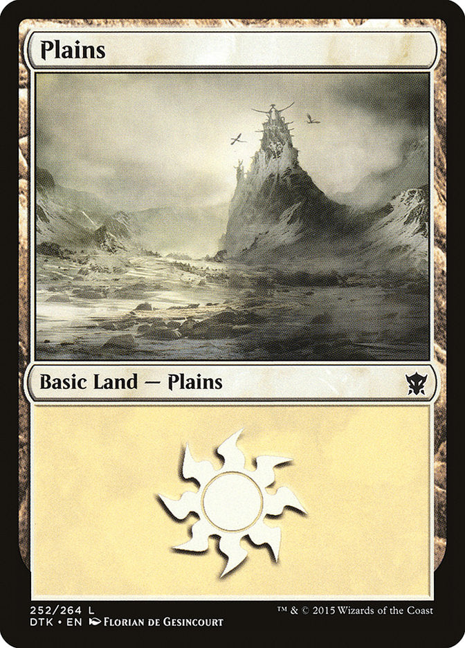 Plains (252) [Dragons of Tarkir] | Anubis Games and Hobby