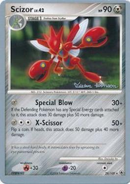 Scizor LV.42 (29/100) (Intimidation - Tristan Robinson) [World Championships 2008] | Anubis Games and Hobby