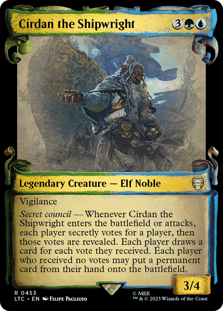 Cirdan the Shipwright [The Lord of the Rings: Tales of Middle-Earth Commander Showcase Scrolls] | Anubis Games and Hobby