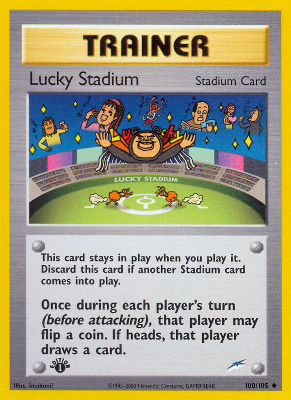 Lucky Stadium (100/105) [Neo Destiny 1st Edition] | Anubis Games and Hobby