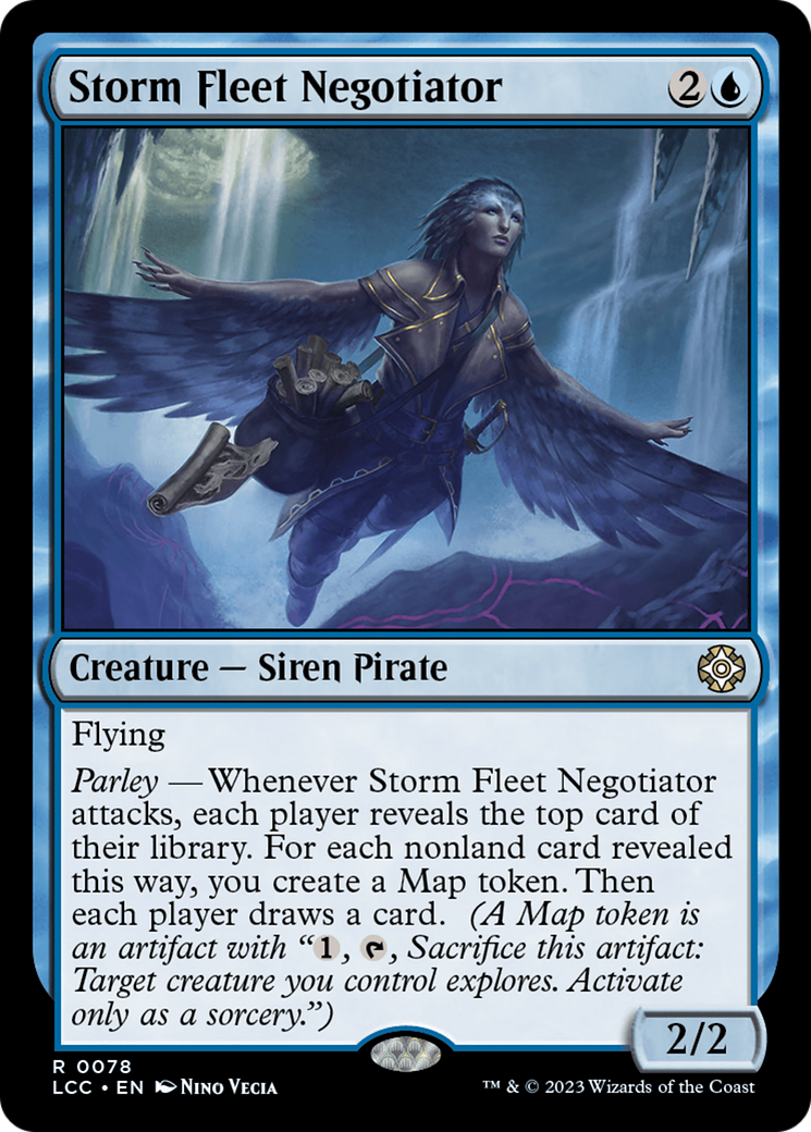 Storm Fleet Negotiator [The Lost Caverns of Ixalan Commander] | Anubis Games and Hobby