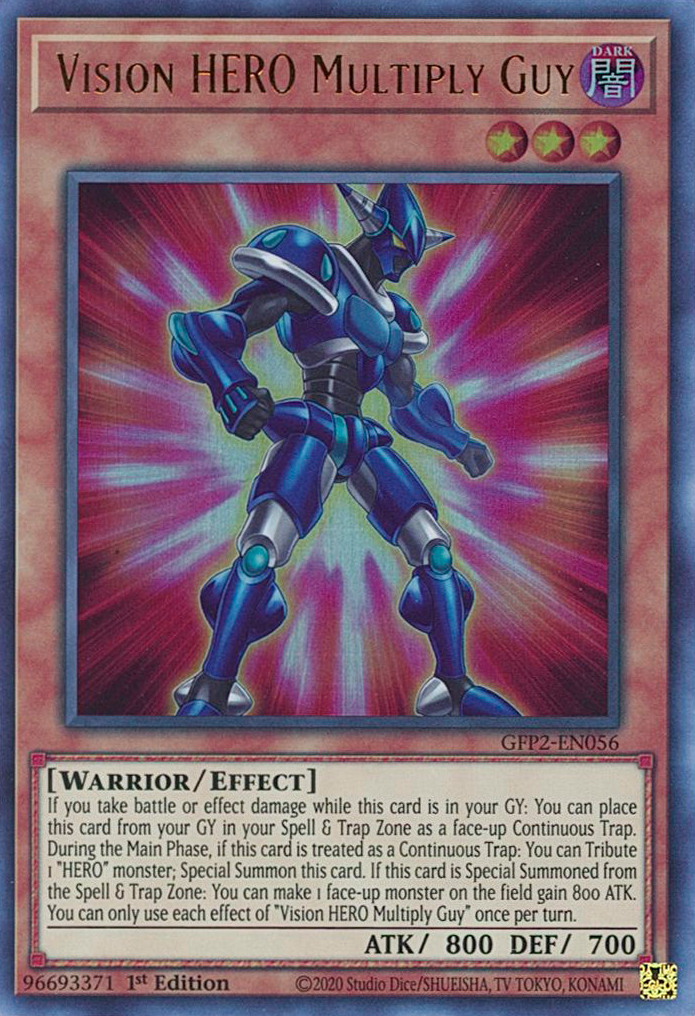 Vision HERO Multiply Guy [GFP2-EN056] Ultra Rare | Anubis Games and Hobby