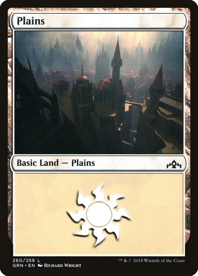 Plains (260) [Guilds of Ravnica] | Anubis Games and Hobby