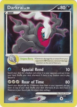 Darkrai (DP24) (Jumbo Card) [Diamond & Pearl: Black Star Promos] | Anubis Games and Hobby