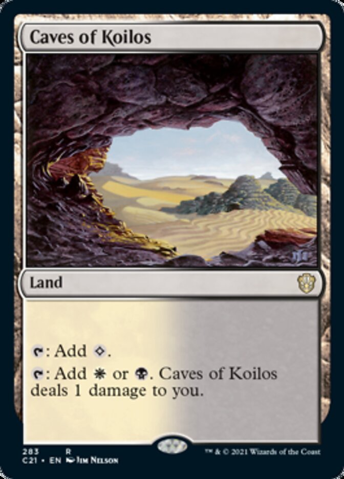 Caves of Koilos [Commander 2021] | Anubis Games and Hobby