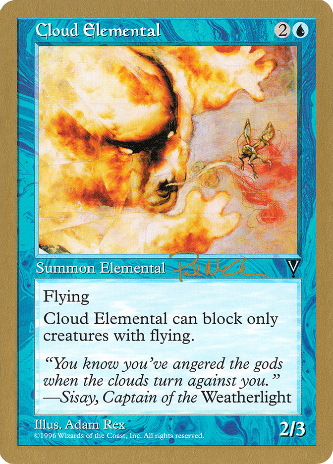 Cloud Elemental (Paul McCabe) [World Championship Decks 1997] | Anubis Games and Hobby