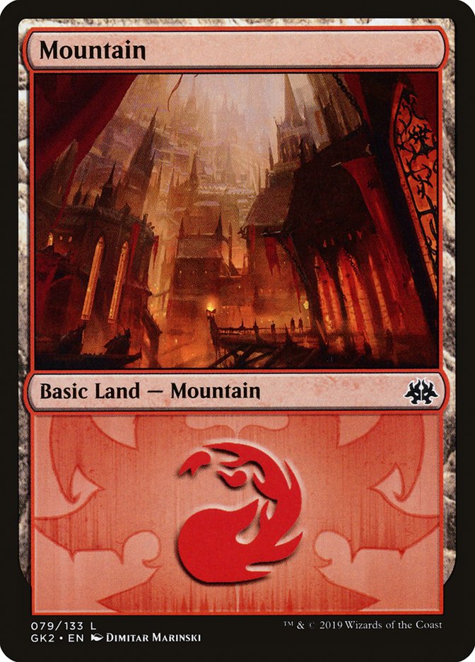 Mountain (79) [Ravnica Allegiance Guild Kit] | Anubis Games and Hobby