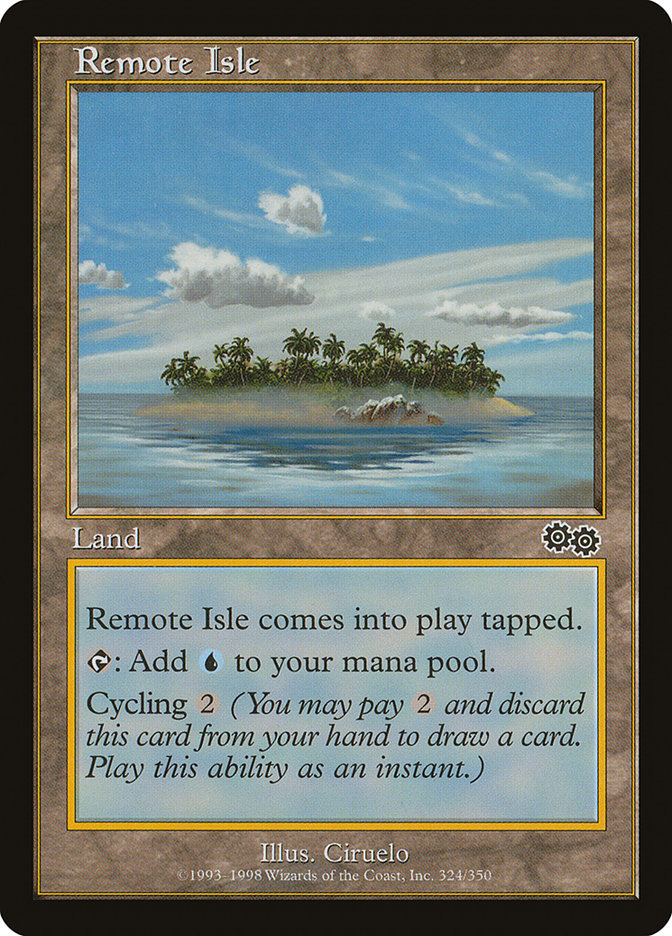 Remote Isle [Urza's Saga] | Anubis Games and Hobby