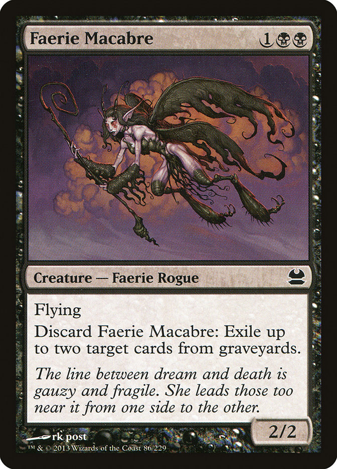 Faerie Macabre [Modern Masters] | Anubis Games and Hobby