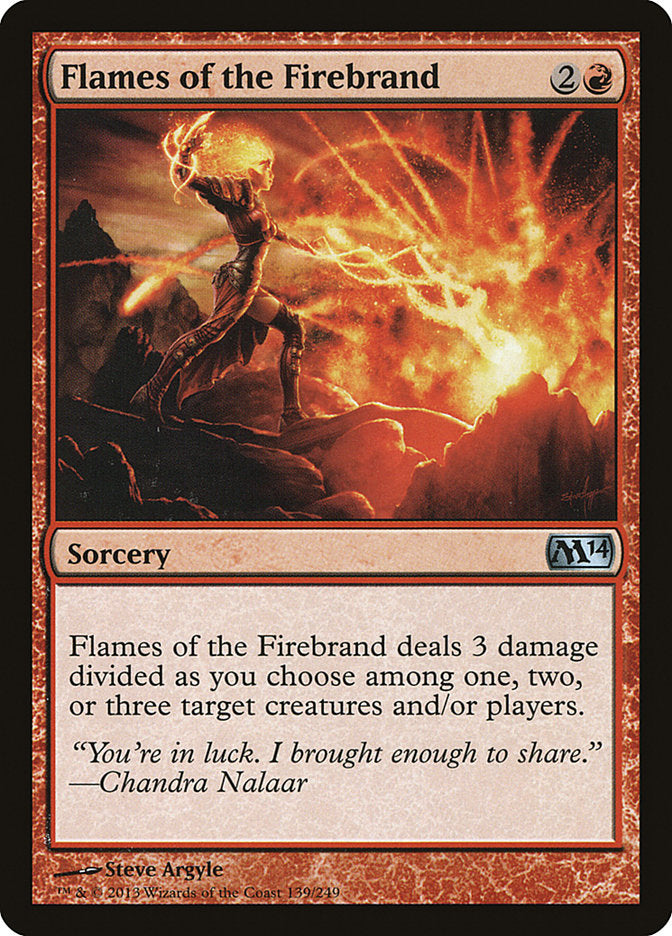 Flames of the Firebrand [Magic 2014] | Anubis Games and Hobby