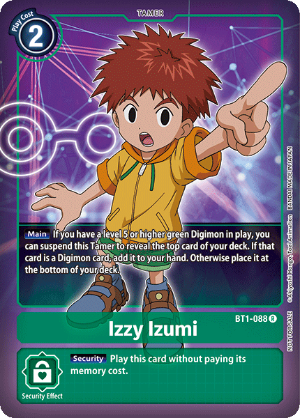 Izzy Izumi [BT1-088] (Buy-A-Box Promo) [Release Special Booster Ver.1.0 Promos] | Anubis Games and Hobby