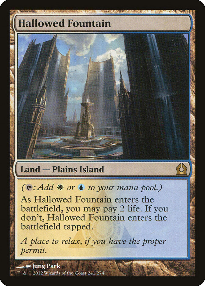 Hallowed Fountain [Return to Ravnica] | Anubis Games and Hobby