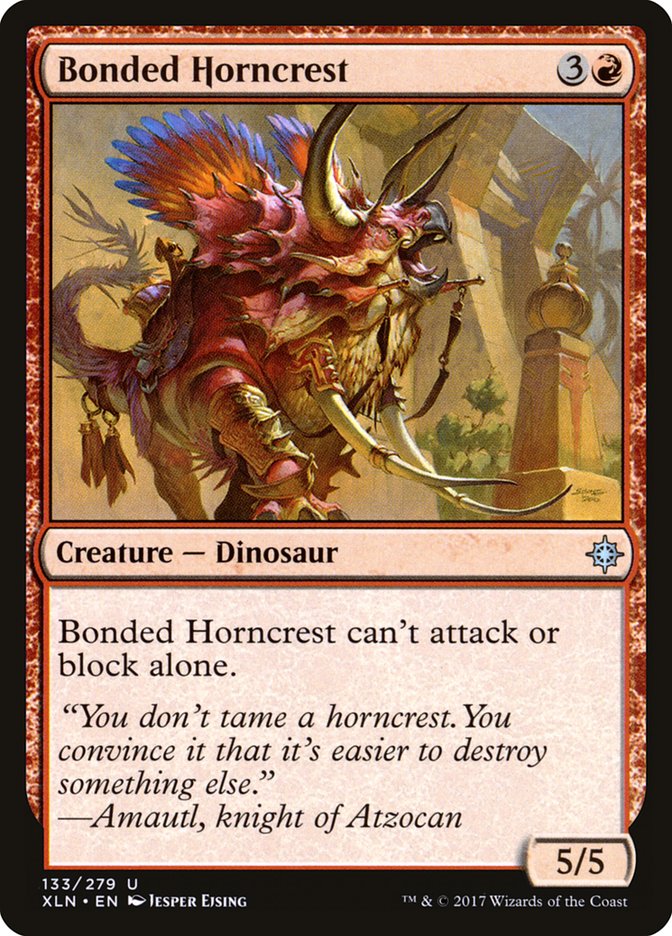 Bonded Horncrest [Ixalan] | Anubis Games and Hobby