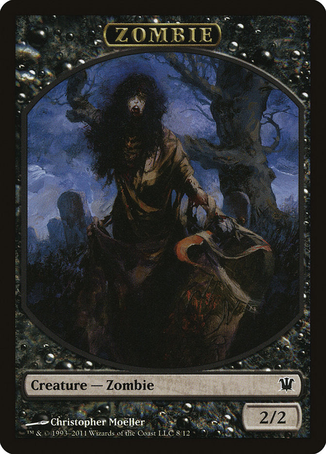 Zombie Token (8/12) [Innistrad Tokens] | Anubis Games and Hobby