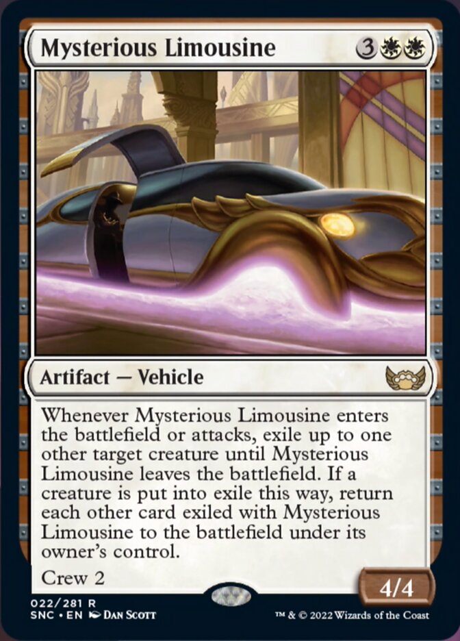 Mysterious Limousine [Streets of New Capenna] | Anubis Games and Hobby