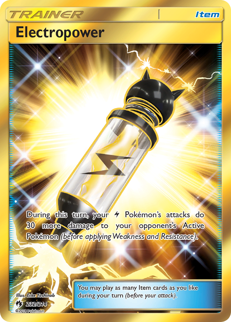 Electropower (232/214) [Sun & Moon: Lost Thunder] | Anubis Games and Hobby