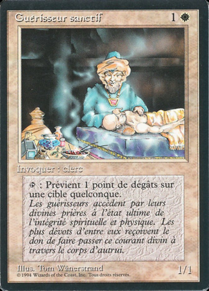 Samite Healer [Foreign Black Border] | Anubis Games and Hobby