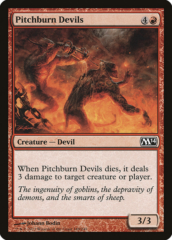 Pitchburn Devils [Magic 2014] | Anubis Games and Hobby