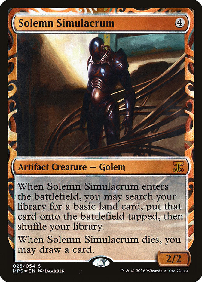 Solemn Simulacrum [Kaladesh Inventions] | Anubis Games and Hobby