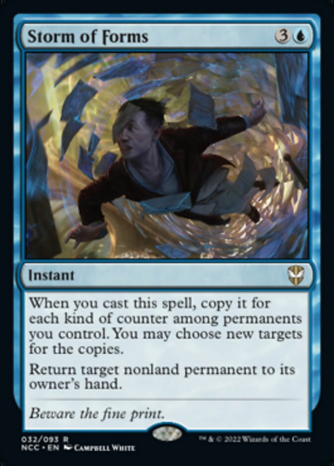 Storm of Forms [Streets of New Capenna Commander] | Anubis Games and Hobby