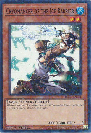 Cryomancer of the Ice Barrier (Duel Terminal) [HAC1-EN031] Common | Anubis Games and Hobby