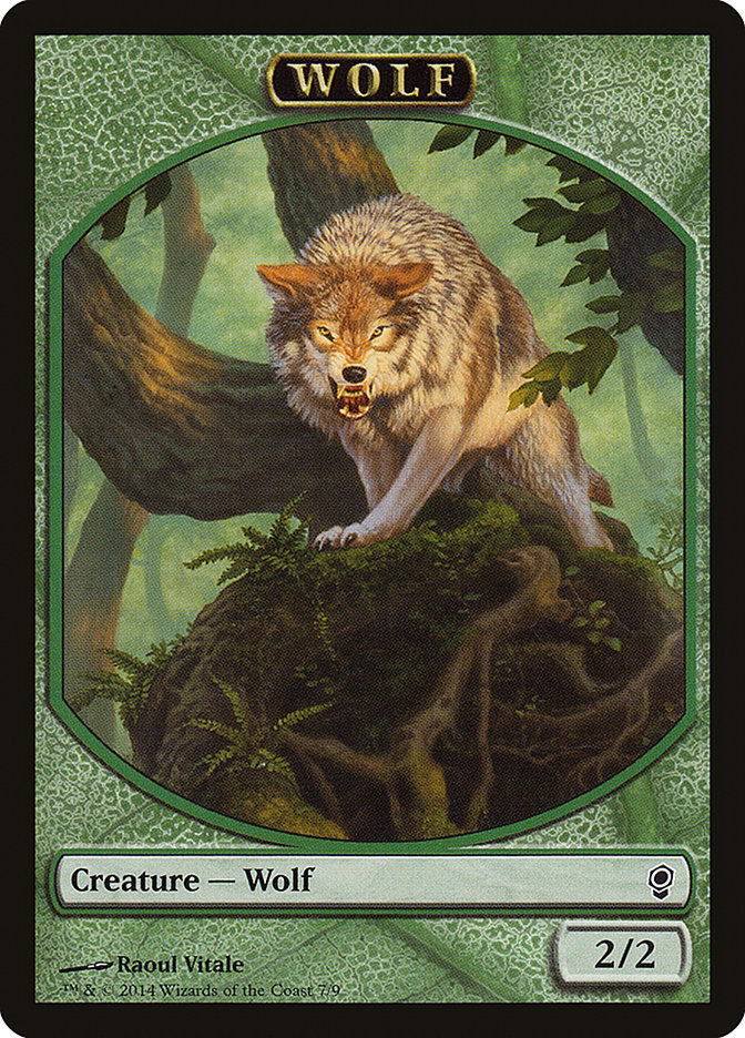 Wolf Token [Conspiracy Tokens] | Anubis Games and Hobby