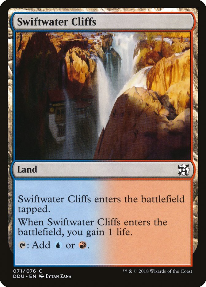 Swiftwater Cliffs [Duel Decks: Elves vs. Inventors] | Anubis Games and Hobby