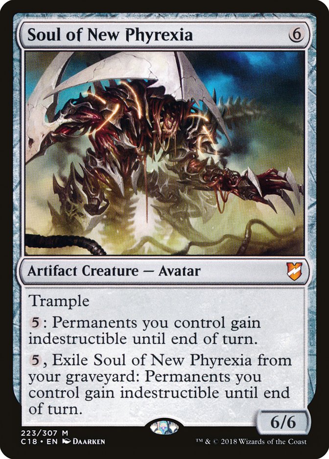 Soul of New Phyrexia [Commander 2018] | Anubis Games and Hobby