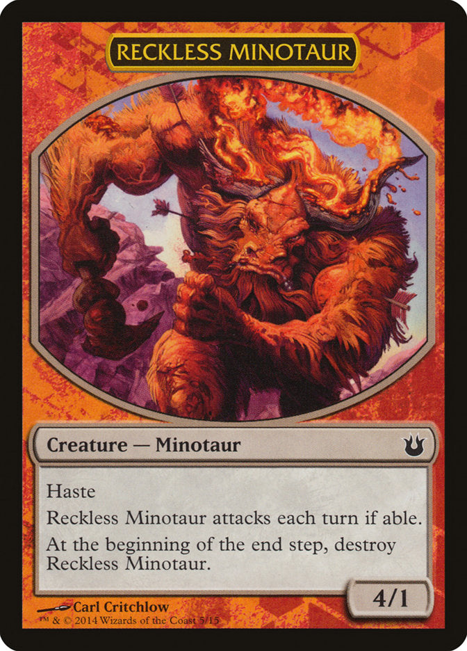 Reckless Minotaur [Born of the Gods Battle the Horde] | Anubis Games and Hobby