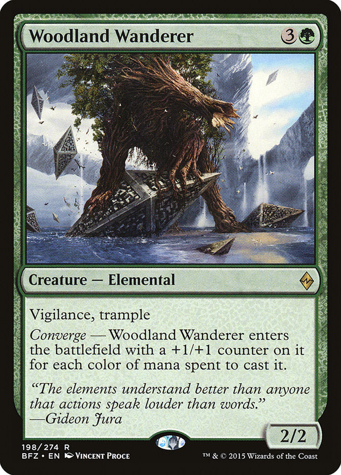 Woodland Wanderer [Battle for Zendikar] | Anubis Games and Hobby