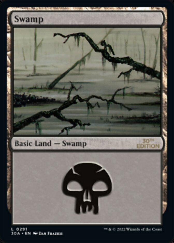 Swamp (291) [30th Anniversary Edition] | Anubis Games and Hobby