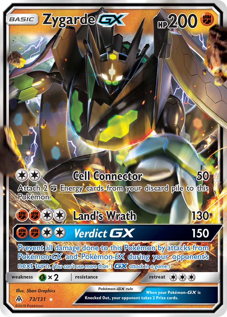 Zygarde GX (73/131) [Sun & Moon: Forbidden Light] | Anubis Games and Hobby