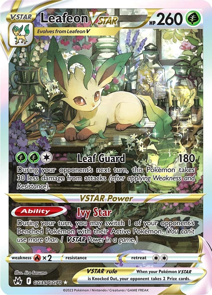 Leafeon VSTAR (GG35/GG70) [Sword & Shield: Crown Zenith] | Anubis Games and Hobby