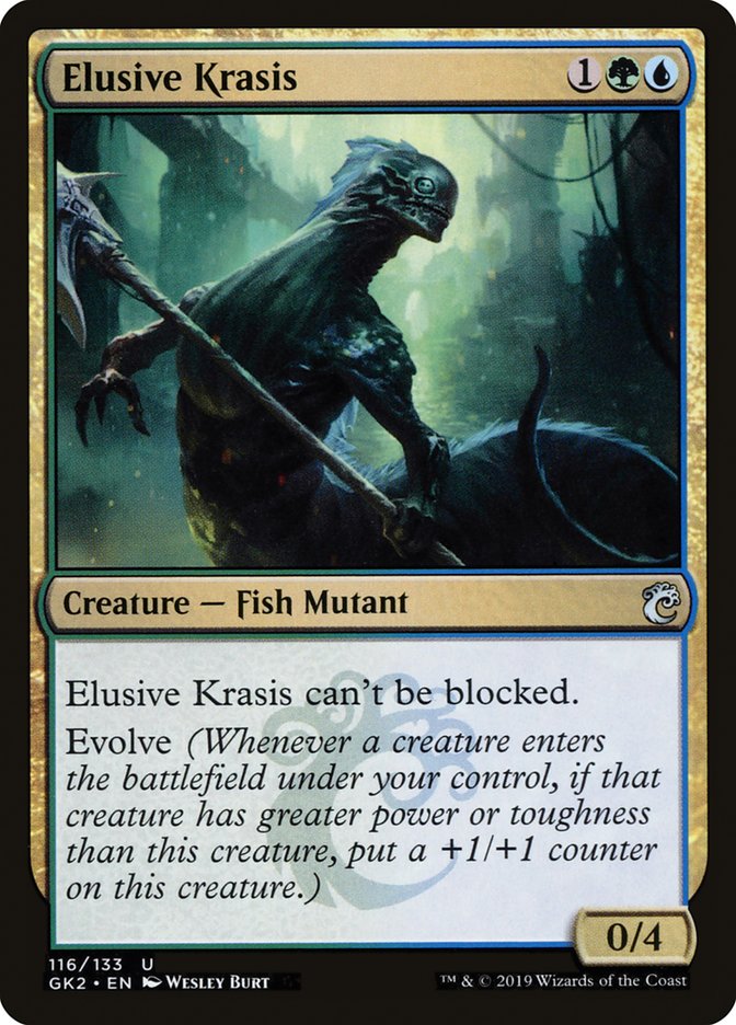 Elusive Krasis [Ravnica Allegiance Guild Kit] | Anubis Games and Hobby