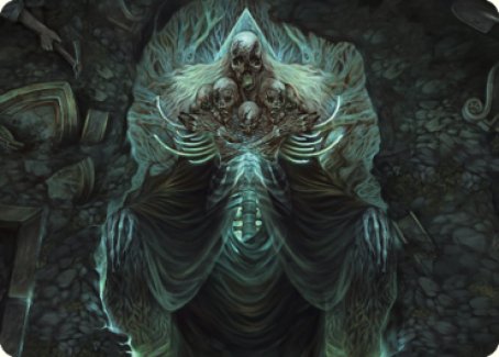 Myrkul, Lord of Bones Art Card (39) [Commander Legends: Battle for Baldur's Gate Art Series] | Anubis Games and Hobby