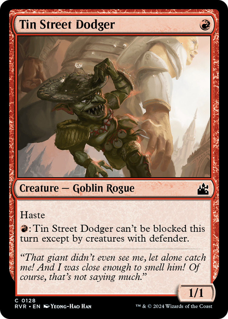 Tin Street Dodger [Ravnica Remastered] | Anubis Games and Hobby