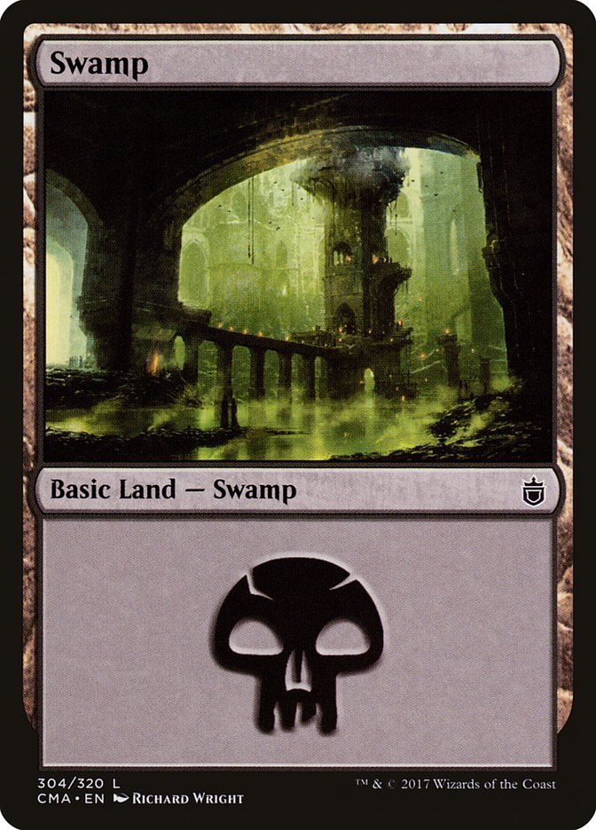 Swamp (304) [Commander Anthology] | Anubis Games and Hobby