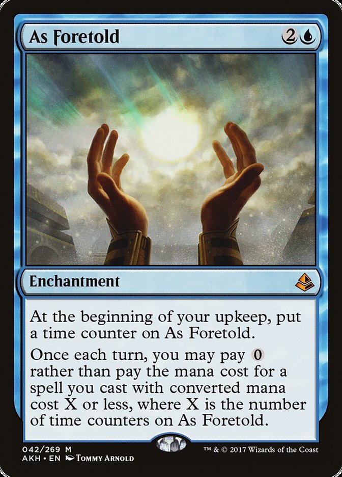 As Foretold [Amonkhet] | Anubis Games and Hobby