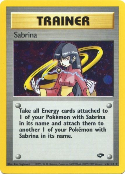 Sabrina (20/132) [Gym Challenge Unlimited] | Anubis Games and Hobby