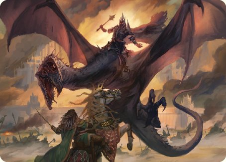 Witch-king, Bringer of Ruin Art Card [The Lord of the Rings: Tales of Middle-earth Art Series] | Anubis Games and Hobby