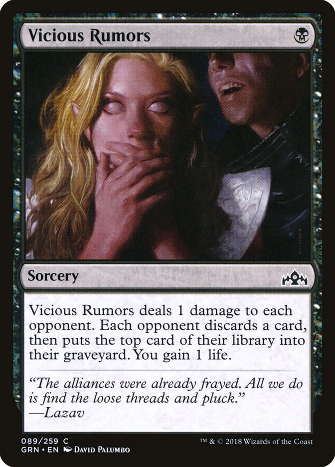 Vicious Rumors [Guilds of Ravnica] | Anubis Games and Hobby