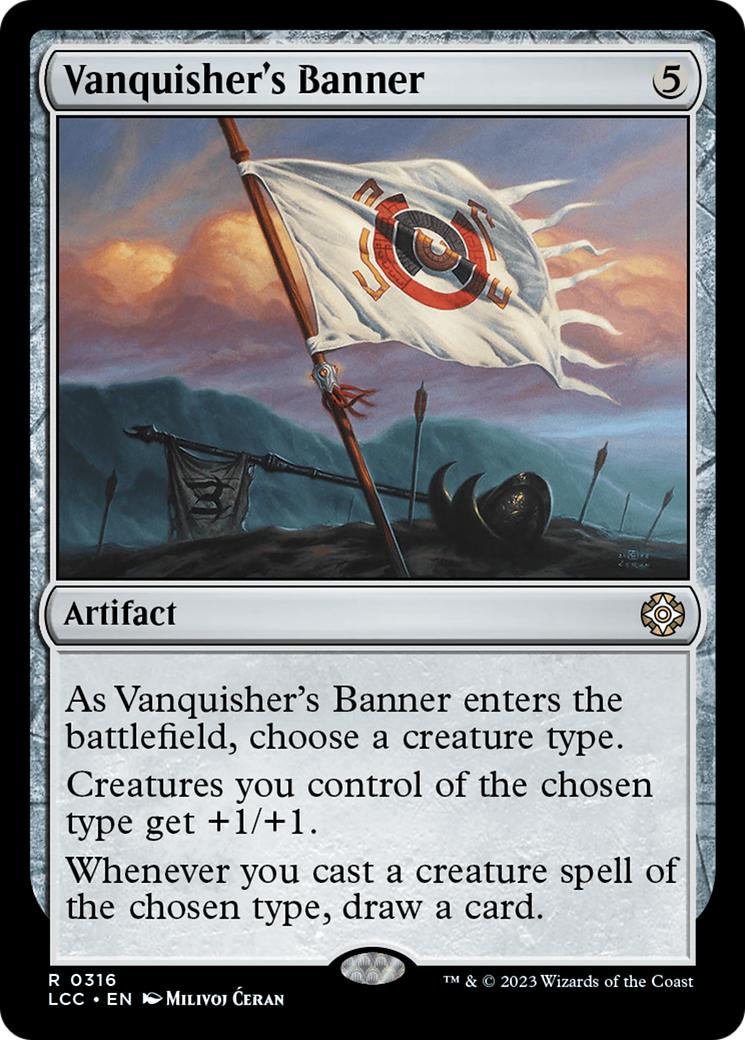 Vanquisher's Banner [The Lost Caverns of Ixalan Commander] | Anubis Games and Hobby