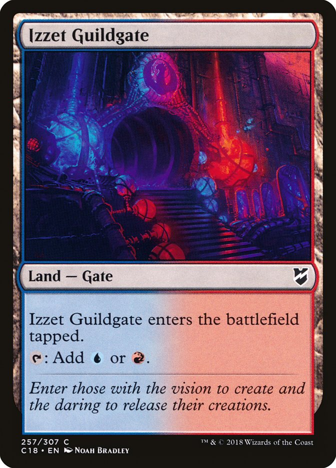 Izzet Guildgate [Commander 2018] | Anubis Games and Hobby