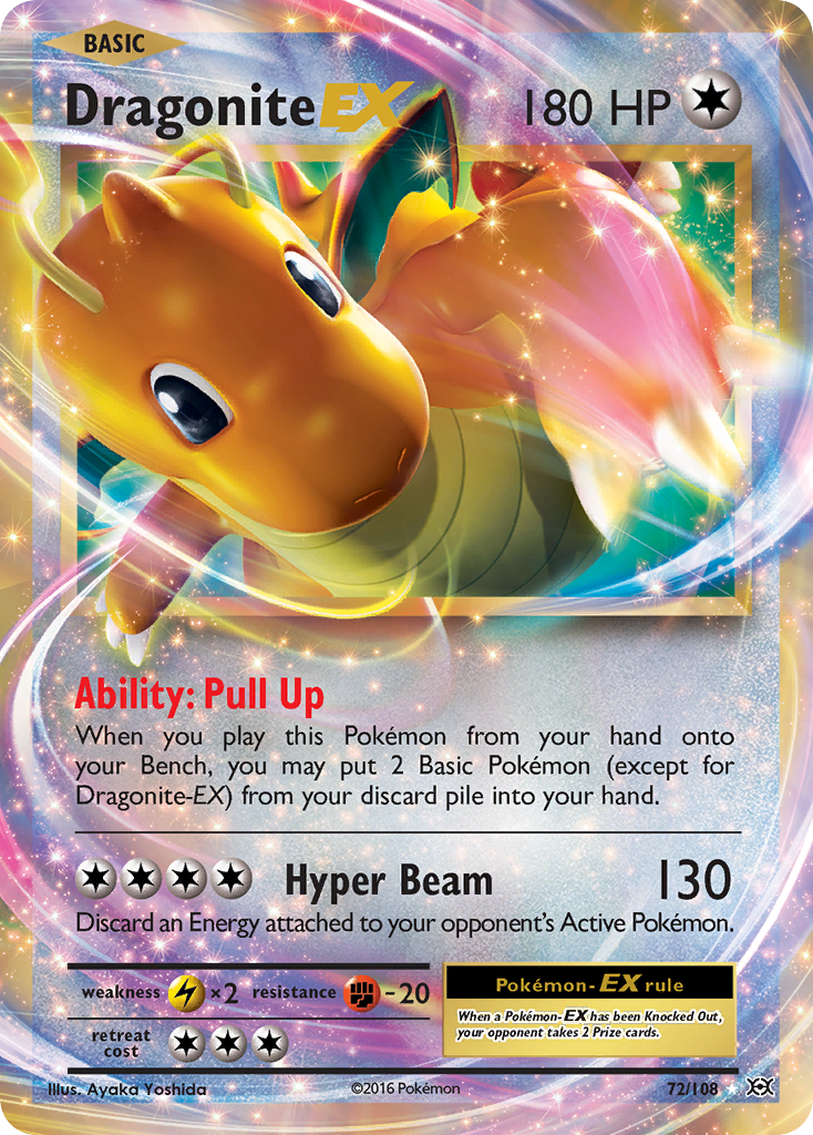 Dragonite EX (72/108) [XY: Evolutions] | Anubis Games and Hobby