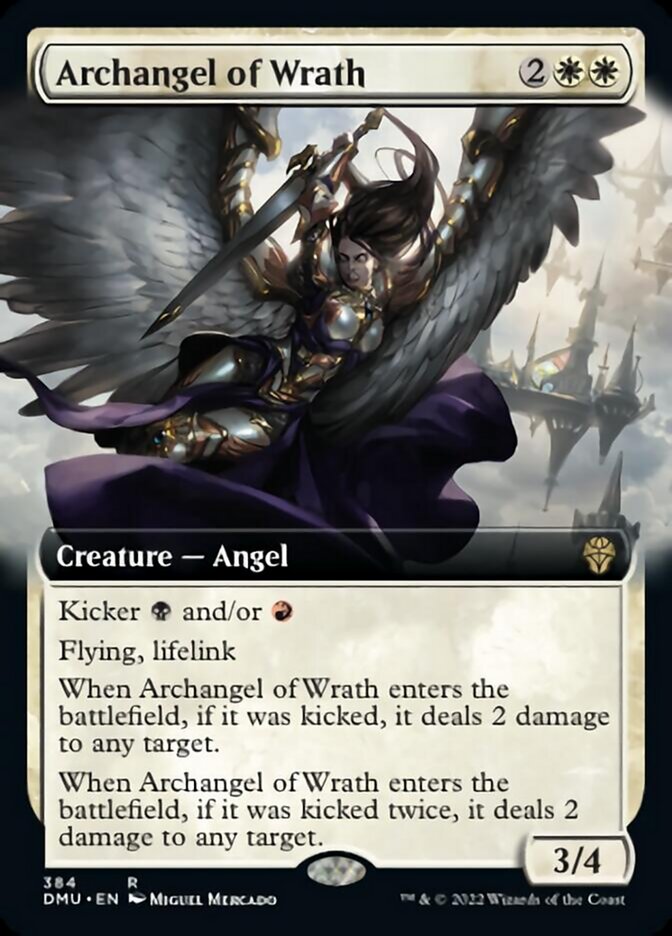 Archangel of Wrath (Extended Art) [Dominaria United] | Anubis Games and Hobby