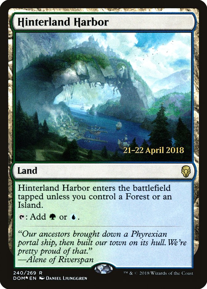 Hinterland Harbor [Dominaria Prerelease Promos] | Anubis Games and Hobby