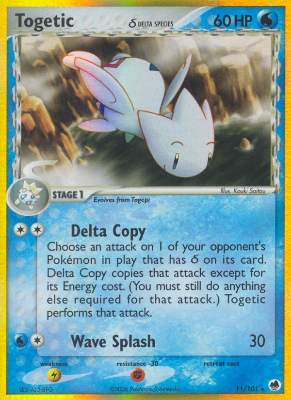 Togetic (11/101) (Delta Species) [EX: Dragon Frontiers] | Anubis Games and Hobby