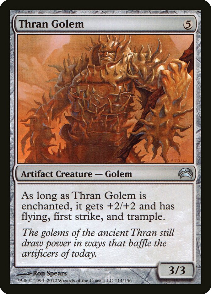 Thran Golem [Planechase 2012] | Anubis Games and Hobby